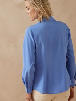 Femme Daxon Chemisier à plis effet plastron