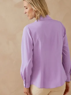 Femme Daxon Chemisier à plis effet plastron