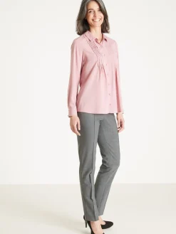 Femme Daxon Chemisier à plis effet plastron