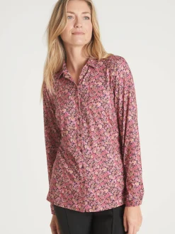 Femme Daxon Chemisier chaud en maille