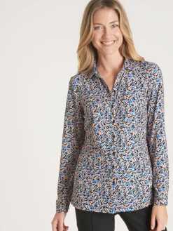 Femme Daxon Chemisier chaud en maille