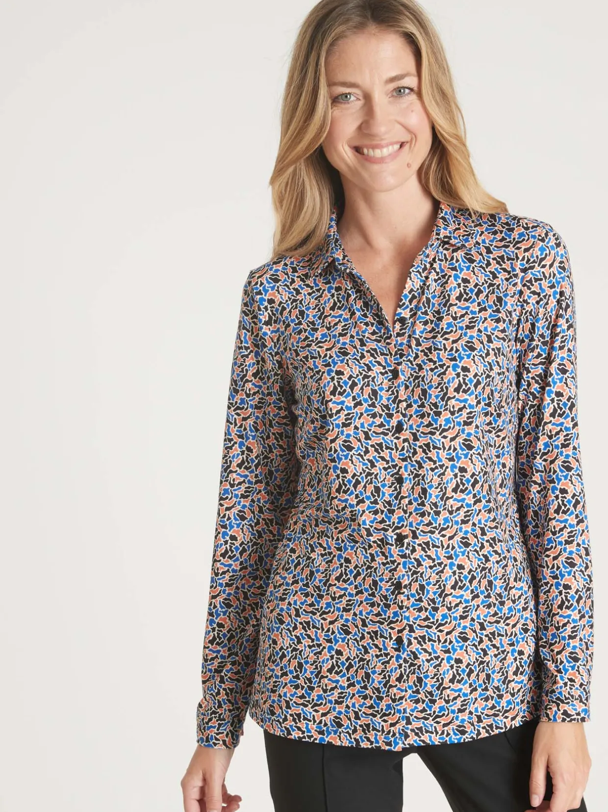 Femme Daxon Chemisier chaud en maille