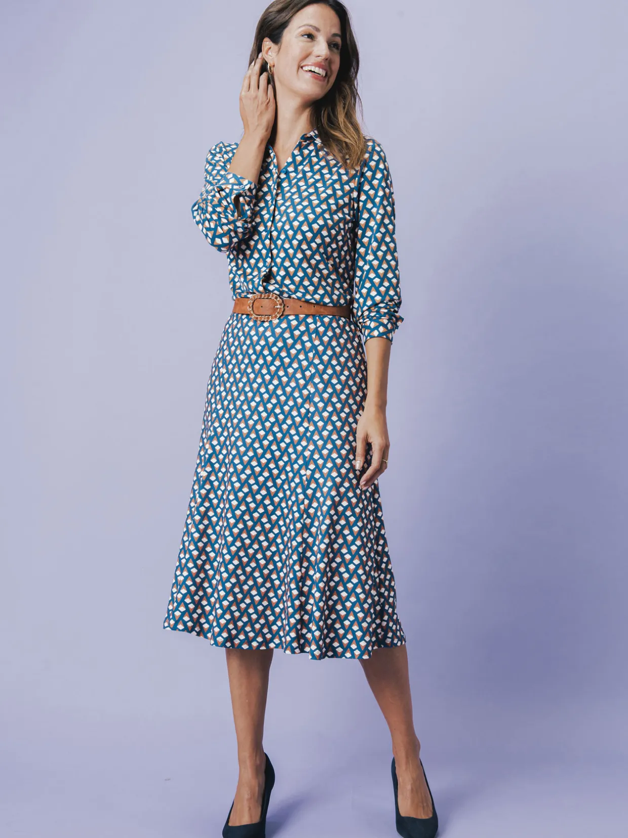 Femme Daxon Chemisier chaud en maille