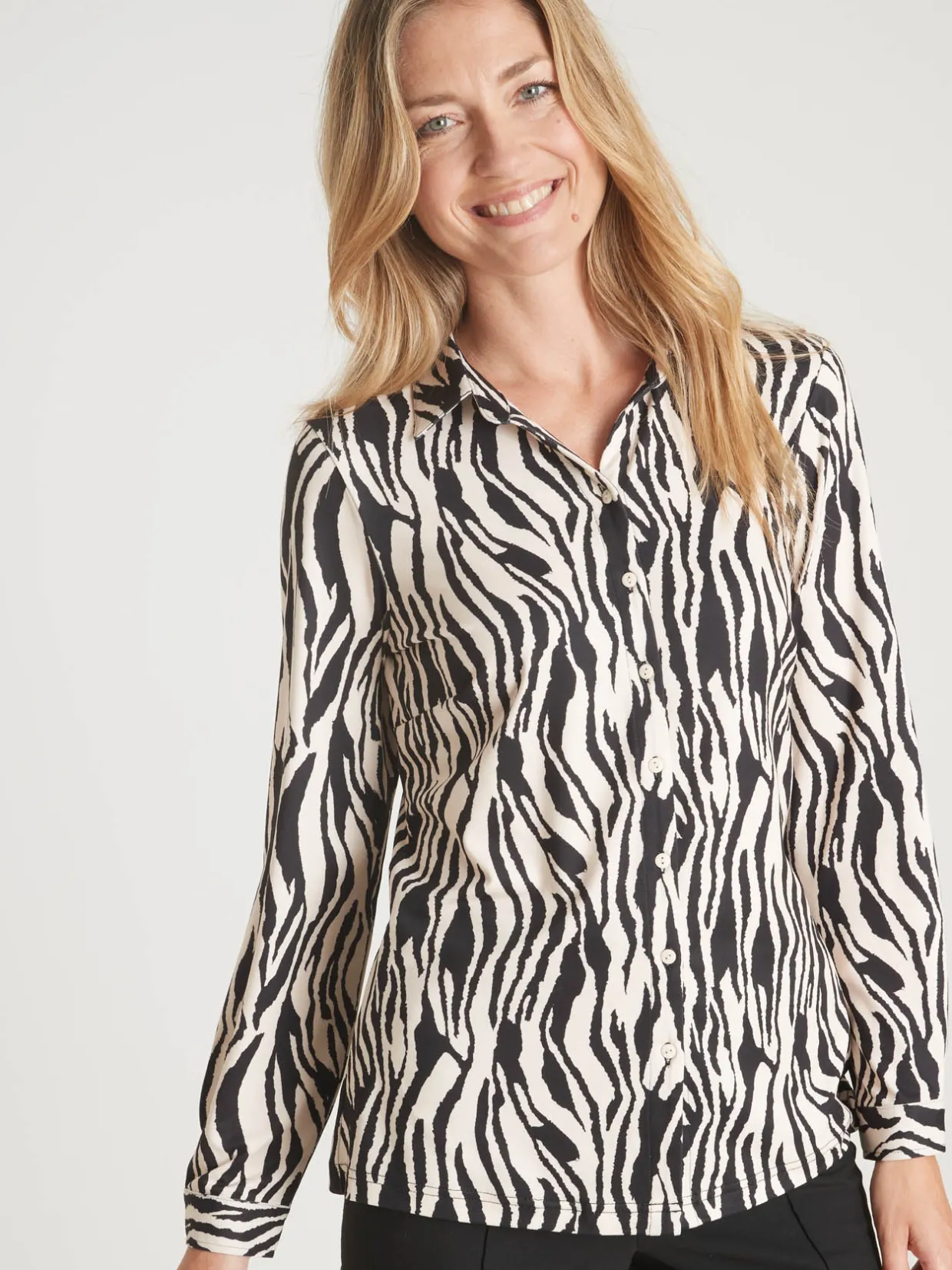 Femme Daxon Chemisier chaud en maille