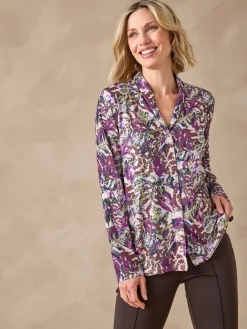 Femme Daxon Chemisier en maille chaude