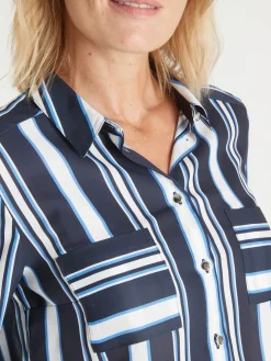 Femme Daxon Chemisier fluide long. 65cm