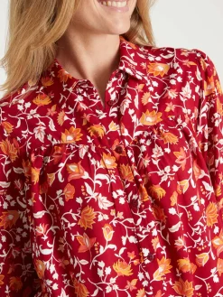 Femme Daxon Chemisier long ample spécial ventre rond