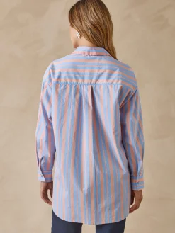 Femme Daxon Chemisier long pur coton