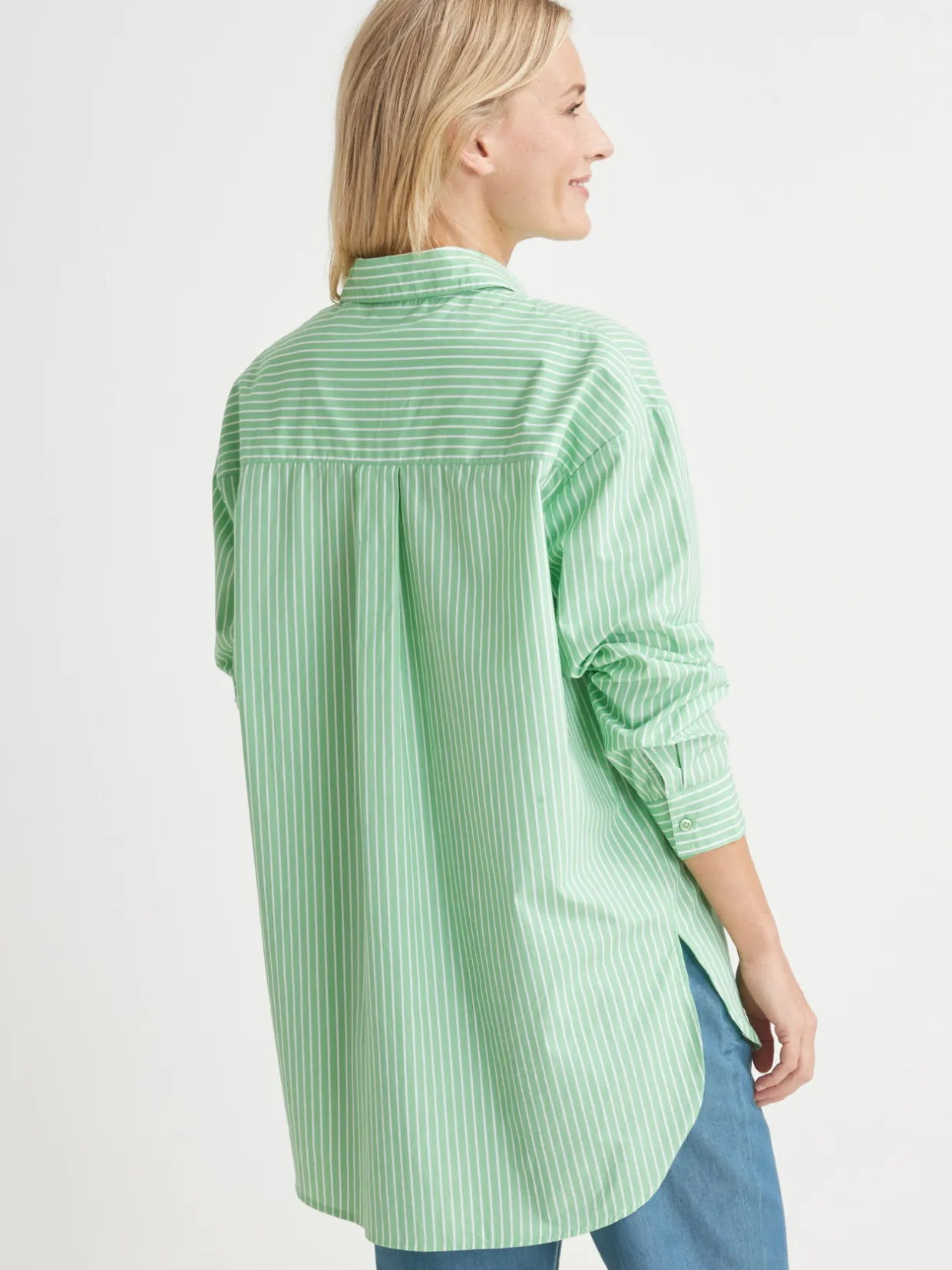 Femme Daxon Chemisier long pur coton