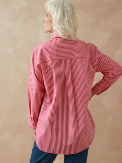 Femme Daxon Chemisier long pur coton