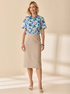 Femme Daxon Chemisier manches courtes