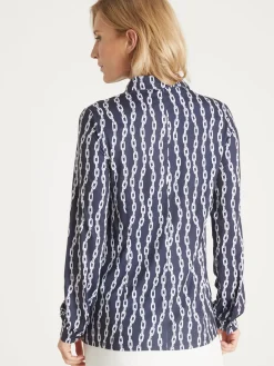 Femme Daxon Chemisier manches longues en maille