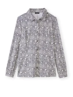 Femme Daxon Chemisier manches longues en maille