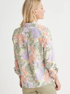 Femme Daxon Chemisier manches retroussables