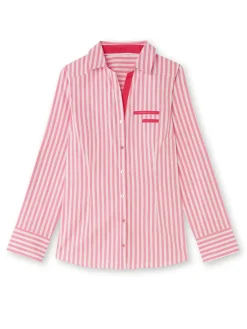 Femme Daxon Chemisier pur coton poitrine généreuse