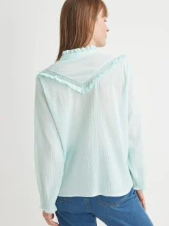 Femme Daxon Chemisier romantique à volants