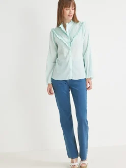 Femme Daxon Chemisier romantique à volants