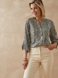 Femme Daxon Chemisier tunique à petits plis