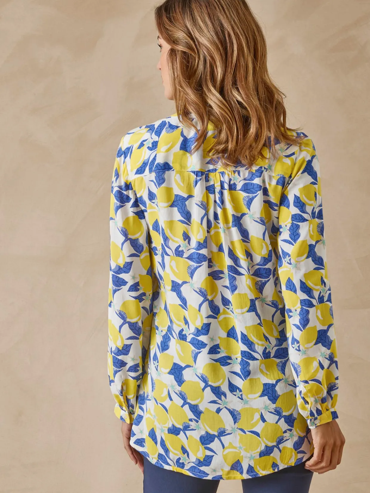 Femme Daxon Chemisier tunique à petits plis