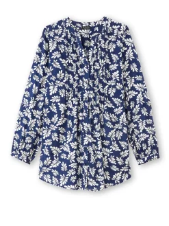 Femme Daxon Chemisier tunique à petits plis