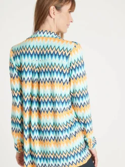 Femme Daxon Chemisier tunique en maille fluide