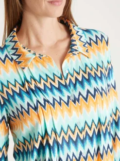 Femme Daxon Chemisier tunique en maille fluide