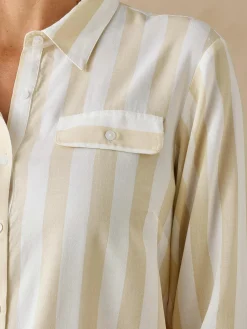 Femme Daxon Chemisier tunique manches retroussables