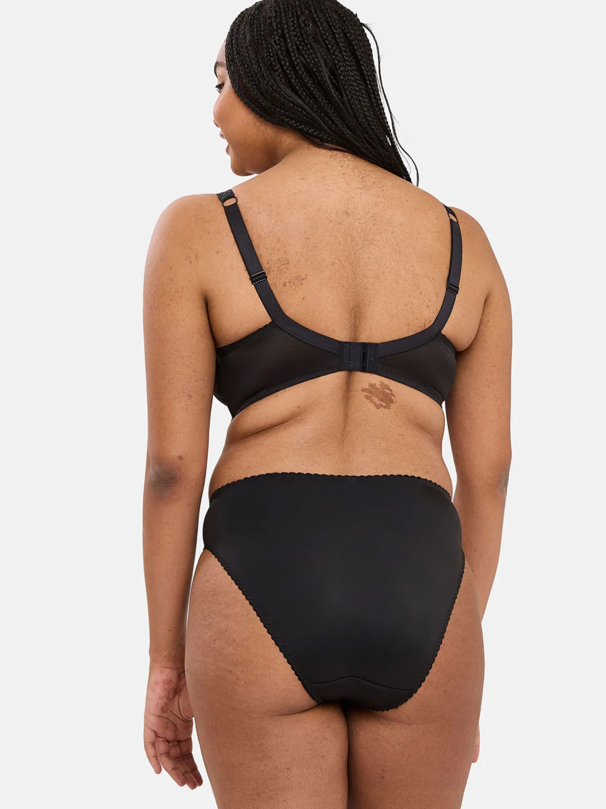 Sans Complexe Culotte microfibre et broderie Narcisse