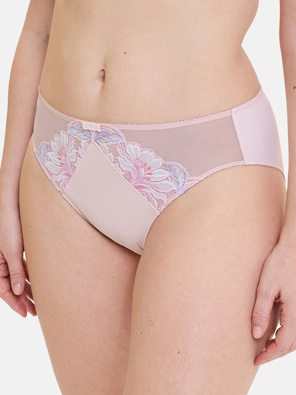 Sans Complexe Culotte microfibre et dentelle