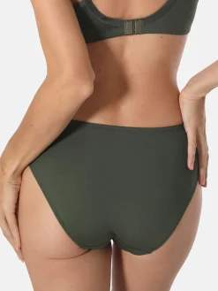 Daxon Culotte midi avec dentelle