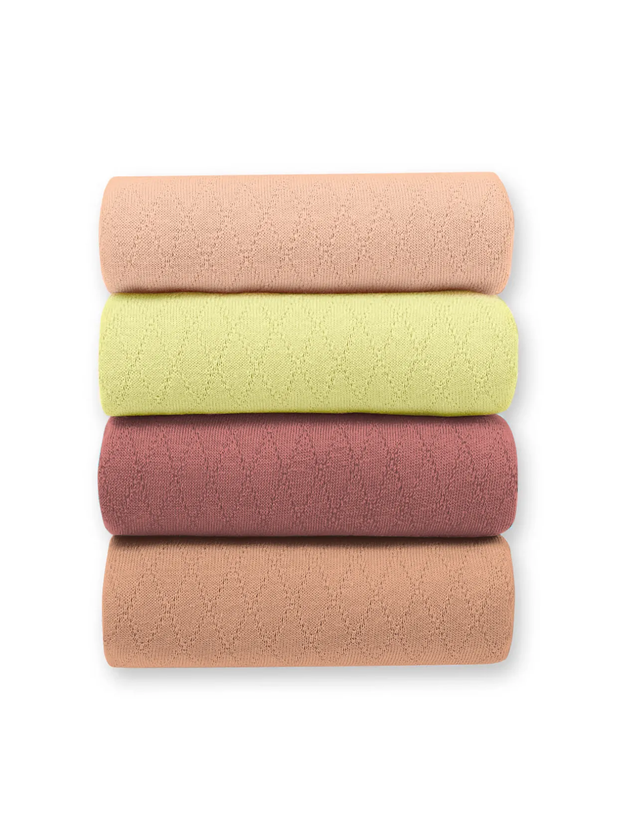 Daxon Culottes en maille jacquard lot de 4