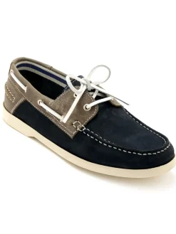 Homme Pédiconfort Debies cuir style bateau