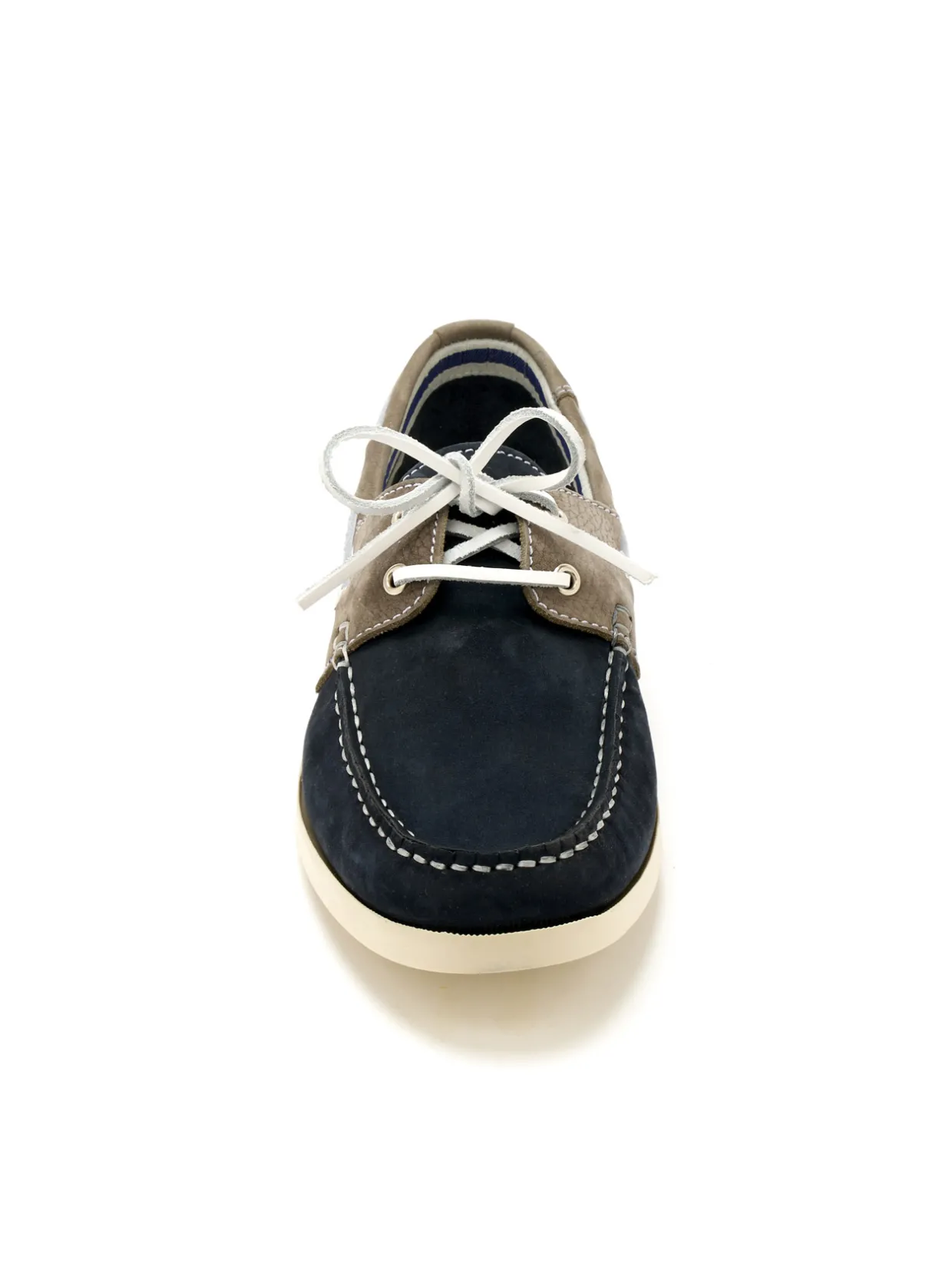 Homme Pédiconfort Debies cuir style bateau