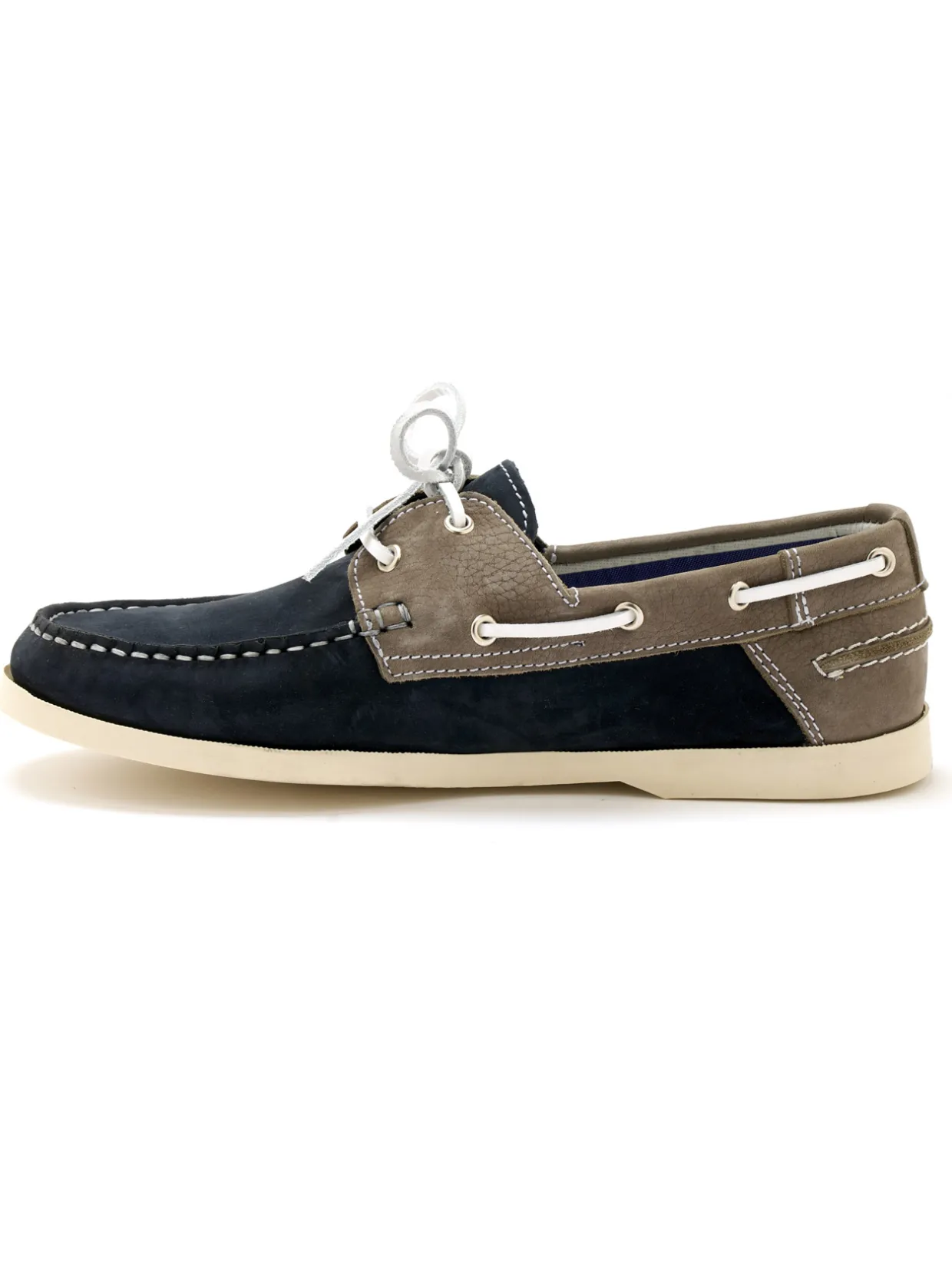 Homme Pédiconfort Debies cuir style bateau