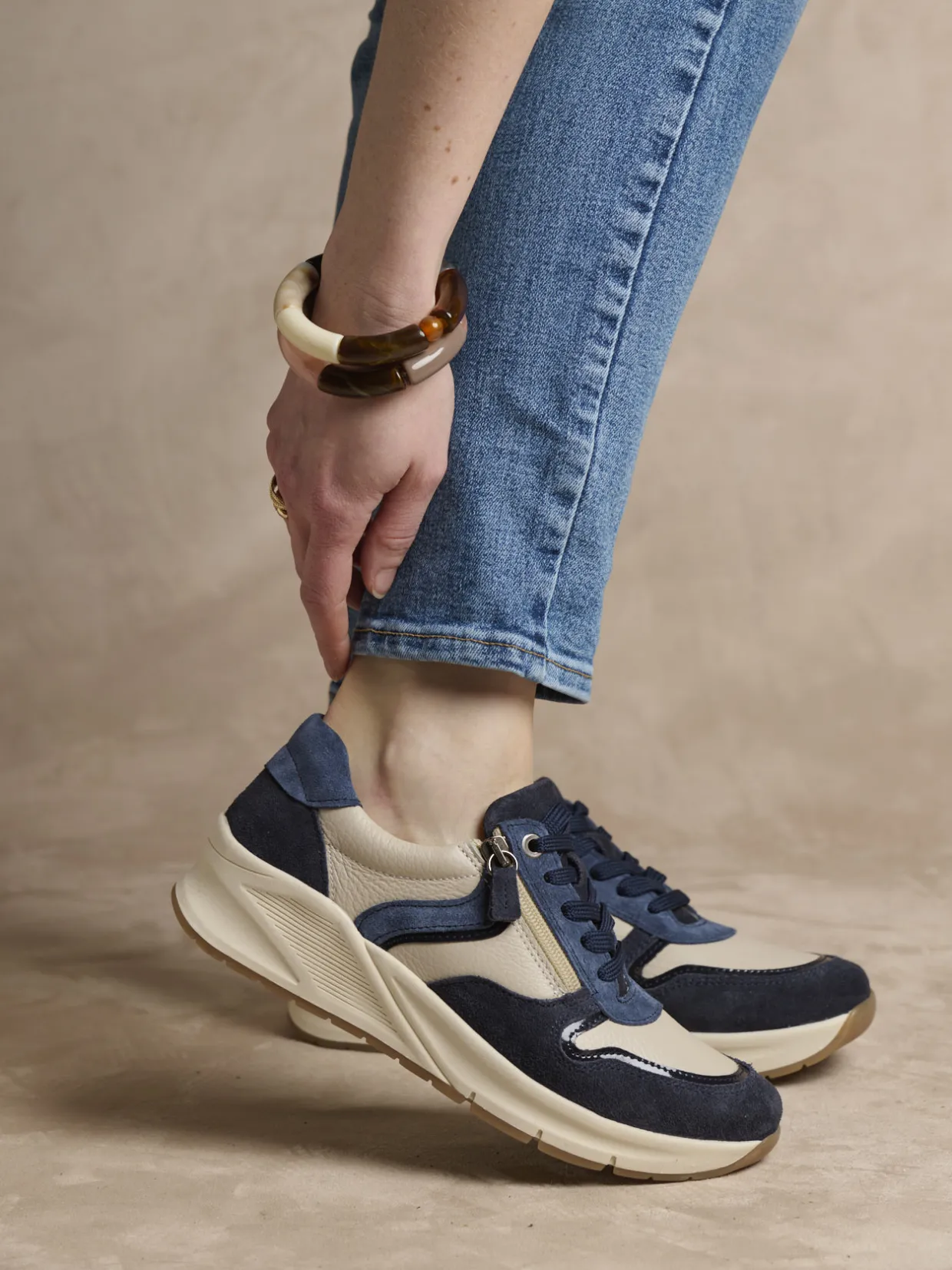 Femme Pédiconfort Derbies à aérosemelle amovible