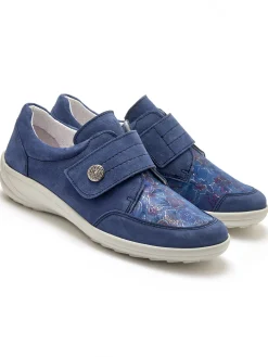 Femme Pédiconfort Derbies à patte scratch fantaisie