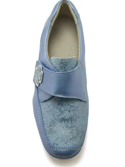 Femme Pédiconfort Derbies à scratch