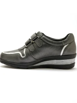 Femme Pédiconfort Derbies à scratch à aérosemelle®