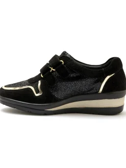 Femme Pédiconfort Derbies à scratch à aérosemelle®