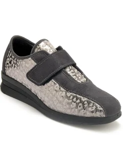 Femme Pédiconfort Derbies à scratch spécial hallux valgus