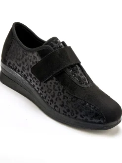 Femme Pédiconfort Derbies à scratch spécial hallux valgus