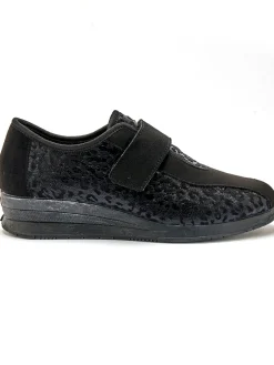 Femme Pédiconfort Derbies à scratch spécial hallux valgus