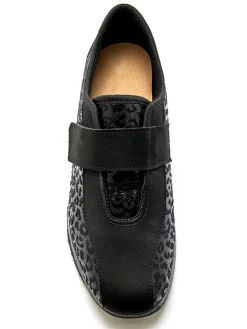 Femme Pédiconfort Derbies à scratch spécial hallux valgus