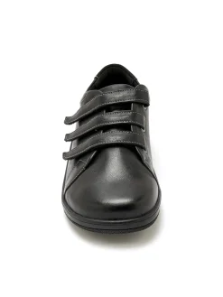 Femme Pédiconfort Derbies antibactériens semelle amovible