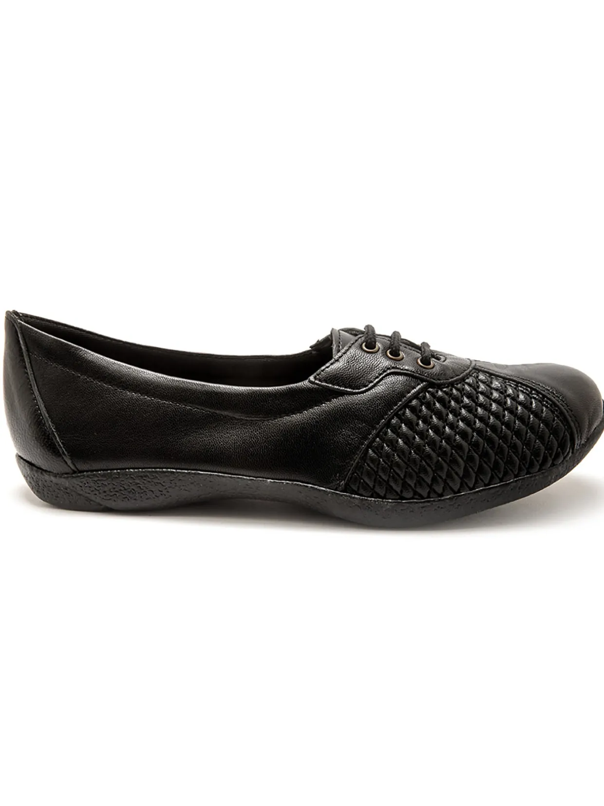 Femme Pédiconfort Derbies côtés extensibles cuir