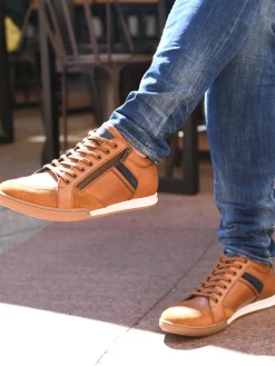 Homme Pédiconfort Derbies cuir à aérosemelle