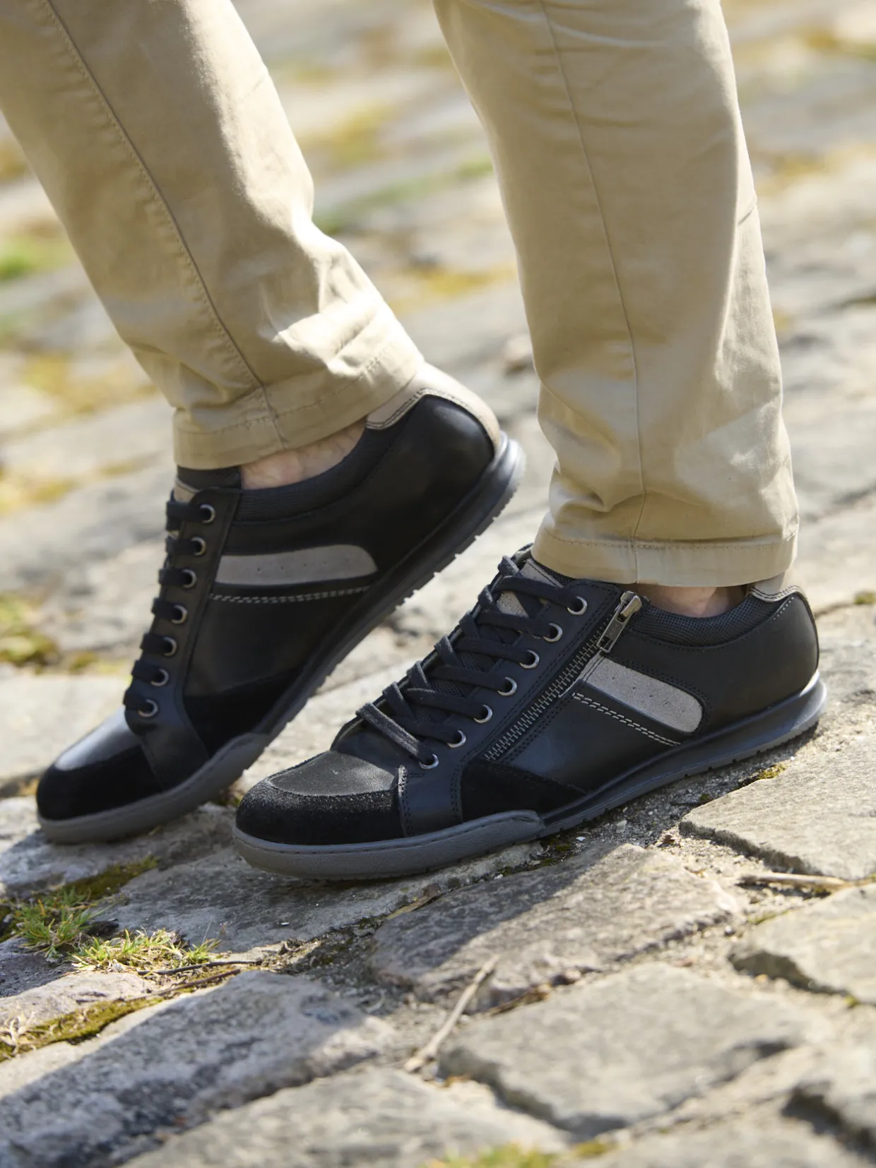 Homme Pédiconfort Derbies cuir à aérosemelle