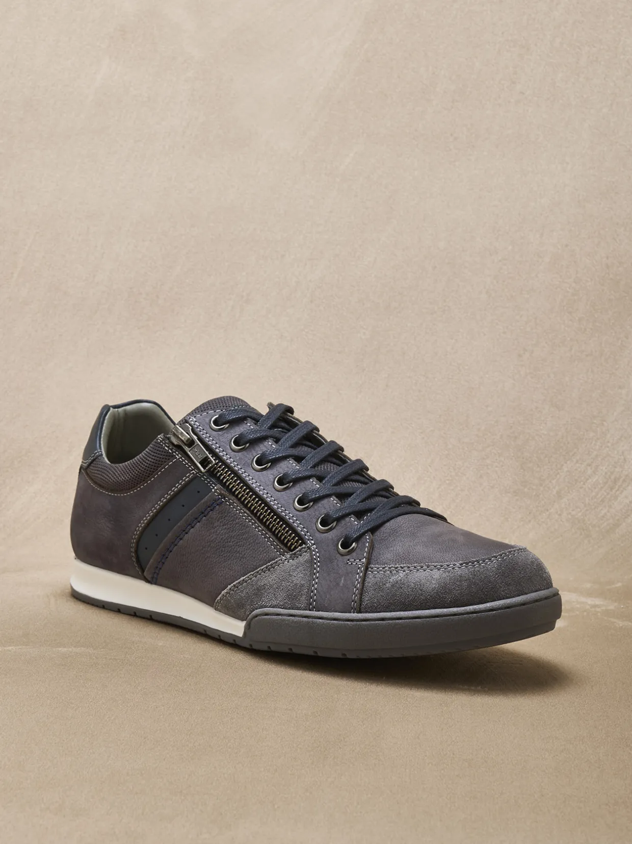 Homme Pédiconfort Derbies cuir à aérosemelle