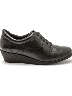 Femme Pédiconfort Derbies cuir à lacets