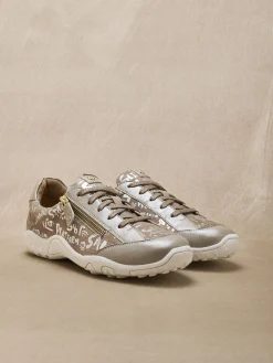 Femme Pédiconfort Derbies cuir motifs brillants